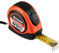 Рулетка ЕРМАК "Автостоп", двухкомпонентный корпус, 7,5мх25мм 658-122