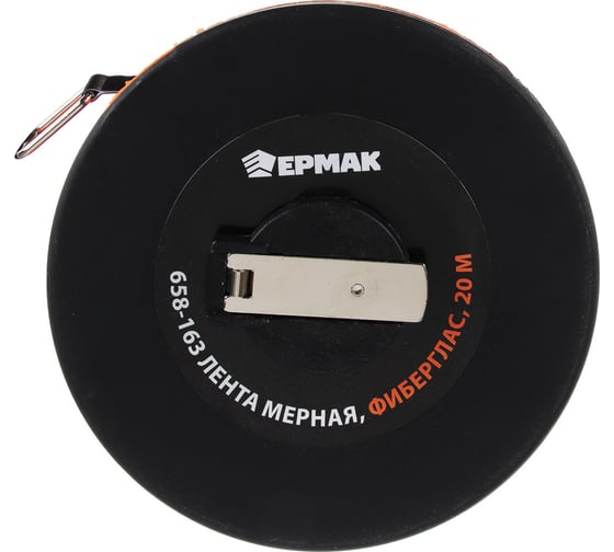 Мерная лента ЕРМАК фиберглас 20м, закрытый корпус 658-163