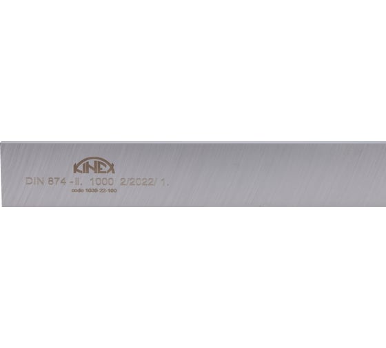 Поверочная линейка Kinex (K-MET) ШП-1000 1000х40х8мм DIN874 кл.2 1039-22-100