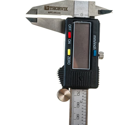 Цифровой штангенциркуль Thorvik DVC150 150 мм 53377