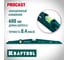 Литой уровень KRAFTOOL Procast 2 ампулы, 0,5 мм/м, 600 мм 34717-060 4