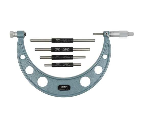 Микрометр MITUTOYO 100-200 мм со сменными пятками 104-140A 1