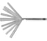 Набор щупов Micron 0,05-2 L200 21шт. 1160906 1