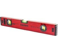 Уровень СИЛАЧ 400мм, строительный магнитный, ПРОФИ (1/30) 026840