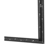 Угольник цельнометаллический P.I.T. ADVANCE 40х60 см, 90 градусов, двойная шкала в мм, HSQR01-0406