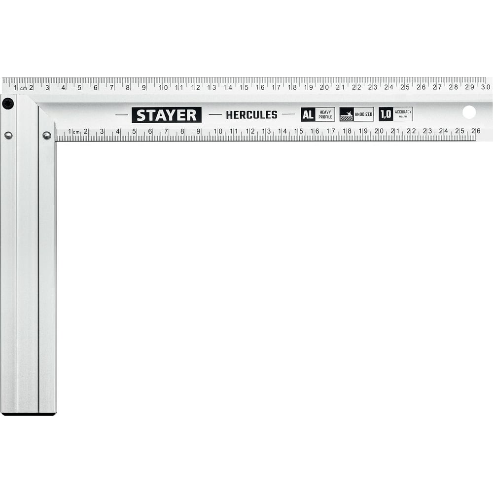 Жесткий столярный угольник STAYER Hercules 300 мм 3432-30 - выгодная ...