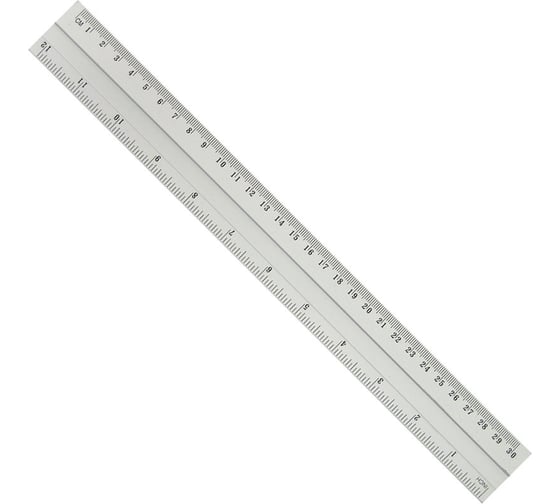 Металлическая линейка Attache 30 см Line 144629