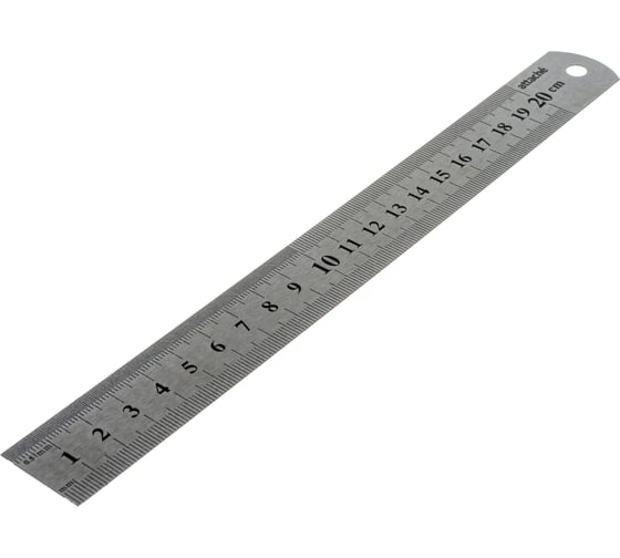 Металлическая линейка Attache 20 см 514966