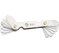 Набор радиусных шаблонов CNIC №1 R 1-6мм 54327