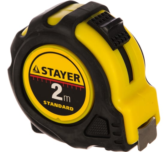 Рулетка "STANDARD" (2 м х 16 мм) Stayer 34025-02