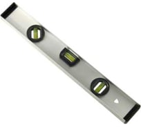 Уровень строительный алюминиевый TORNERI 800 мм, 3 глазка, магнитный Т021633