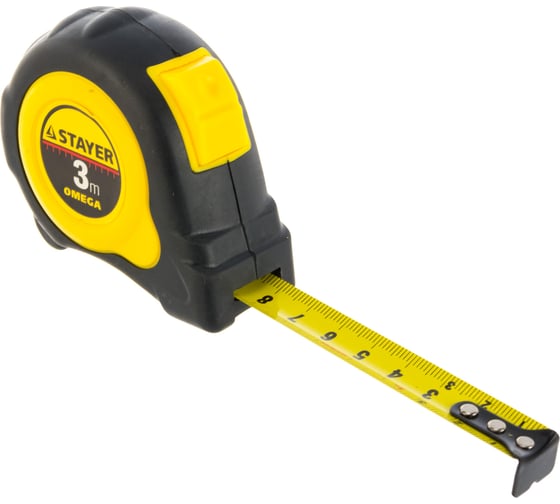 Рулетка "MASTER" Autolock (3 м; 16 мм) Stayer 3402-3_z01
