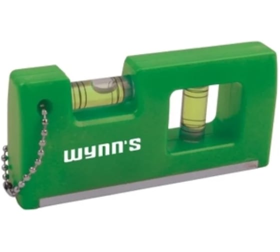 Мини уровень строительный брусковый WYNNS 10 см, 2 глазка W0081/ Tools 00-00018353 1