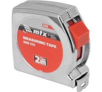 Рулетка MTX Chrom, 2 м x 13 мм, хромированный корпус 310329