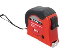 Рулетка MTX Double fixation, 10 м х 25 мм, обрезиненный корпус, двойная плавная фиксация 310619