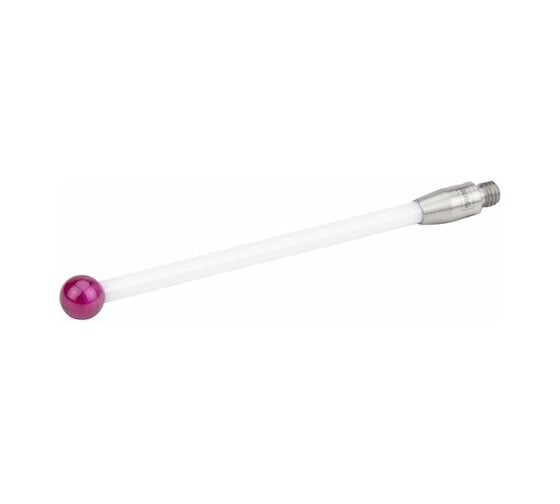 Щуп NORGAU M4, сфера рубин D6 мм, стержень углеродное волокно, L100мм 048104031