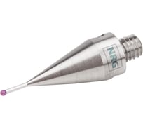 Щуп NORGAU M4, сфера рубин D1 мм, стержень сталь, L20мм 048104003