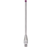 Щуп NORGAU M3, сфера рубин D2 мм, стержень карбид вольфрама, L40мм 048103019