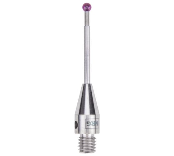 Щуп NORGAU M3, сфера рубин D1.5 мм, стержень карбид вольфрама, L20мм 048103014