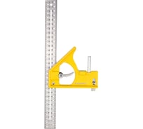 Угольник Hanskonner 300 мм, уровень, выдвижной упор, чертилка HK2020-12-300