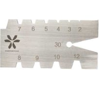 Шаблон резьбовой MIYAMOTOMETROLOGY Tr 30, 2-12 мм, погрешность ±10' 9113-12