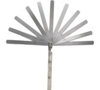 Набор щупов Miyamotometrology (для установки зазора клапанов) 13шт l= 100мм (диапазон 0.03 - 0.50мм) 9472-13