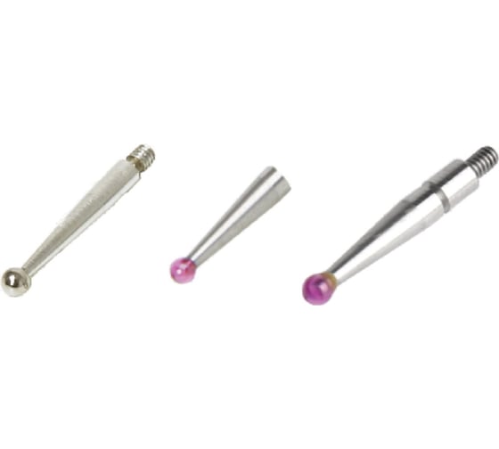 Щуп MIYAMOTOMETROLOGY для ИРБ Miyamotometrology ф2.0х16.5мм рубиновый 7401-04