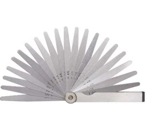 Набор щупов MIYAMOTOMETROLOGY (для установки зазора клапанов) 32шт l= 100мм (диапазон 0.03 - 1.00мм) 9472-32