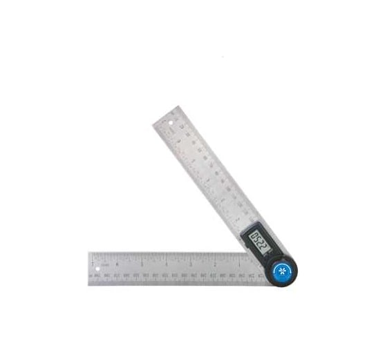 Угломер цифровой MIYAMOTOMETROLOGY 200мм 0-360 дел 0.1 погр ±0.3 дел лин 1мм/1/32 8114-200