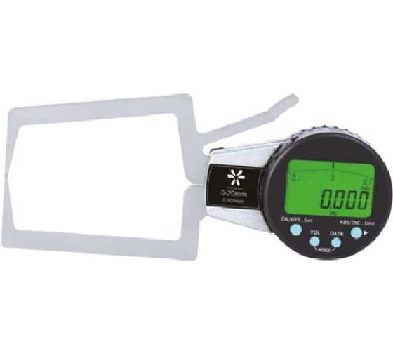 Кронциркуль для наружных измерений MIYAMOTOMETROLOGY цифровой диап 0- 20 длина 80 мм ( 0- 20мм дел 0.005мм/0.0002 погр 0.003мм) 7682-20