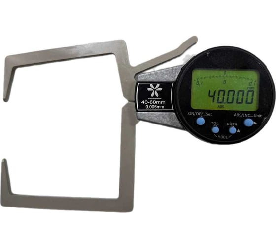 Кронциркуль для наружных измерений MIYAMOTOMETROLOGY цифровой диап 40- 60 длина 80 мм ( 40- 60мм дел 0.005мм/0.0002 погр 0.003мм) 7682-60