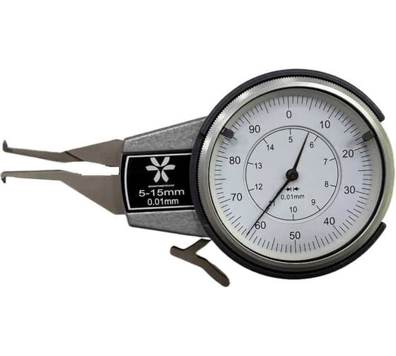 Кронциркуль для внутренних измерений MIYAMOTOMETROLOGY диап 5- 15мм длина 20мм ( 5-15мм дел 0.01мм погр 0.03мм) 7625-15
