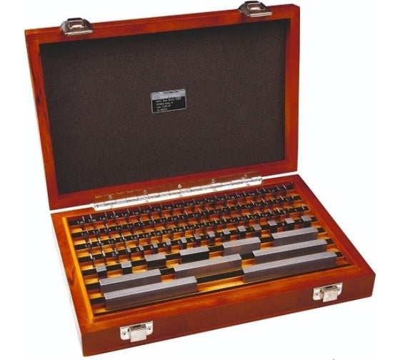 Набор концевых мер длины MIYAMOTOMETROLOGY ISO3650 112шт класс 2 стальные 6432-2122