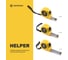 Рулетка INSTRUMAX с автостопом HELPER 5, 2шт., 5м, лента 25мм, нейлоновое покрытие IM0197_К2 4