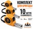 Рулетка с автостопом INSTRUMAX HELPER 5 10шт., 5м, лента 25мм, нейлоновое покрытие IM0197_К10 1