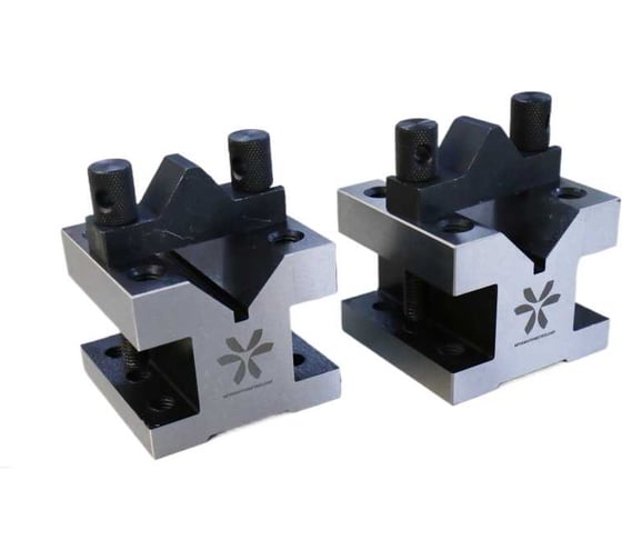 Призма поверочная и разметочная MIYAMOTOMETROLOGY 105х105х78 для валов ф 8-66мм, 2шт 0612-105