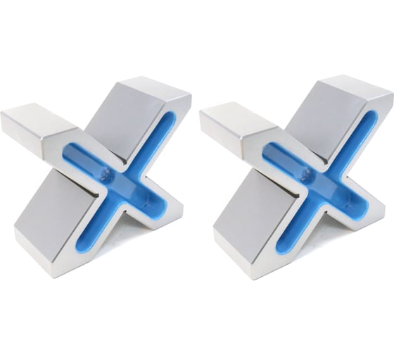 Призма поверочная и разметочная MIYAMOTOMETROLOGY 150х130х75, для валов ф 8-120мм, 2шт 0611-150