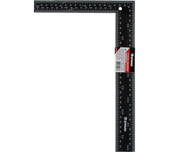 Уголок-линейка ЕРМАК 200x300мм 659-102