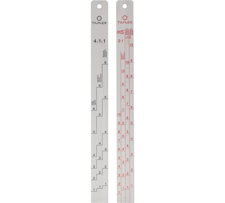 Линейки мерные TILFLEX 200 mm/350 mm (набор - 2 шт.) TL89KIT