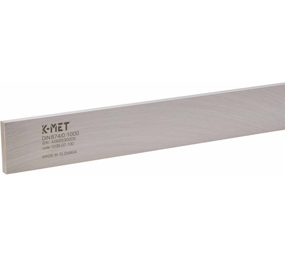 Линейка поверочная Kinex K-MET ШП 1000х60х12мм DIN874 кл.0 INOX 1039-07-100