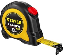 Рулетка STAYER Professional Expert: AutoStop + SuperBlade, 8 м х 25 мм, 34131-08 34136-08