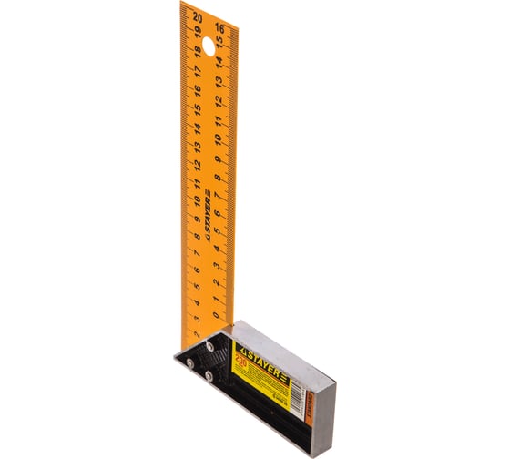 Столярный угольник STANDARD 200 мм STAYER 34302-20