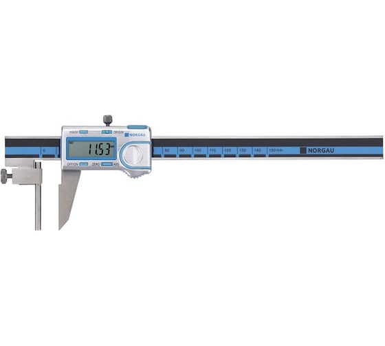 Штангенциркуль для измерения толщины стенок труб NORGAU 0-150 мм, 0,01 мм 040140151