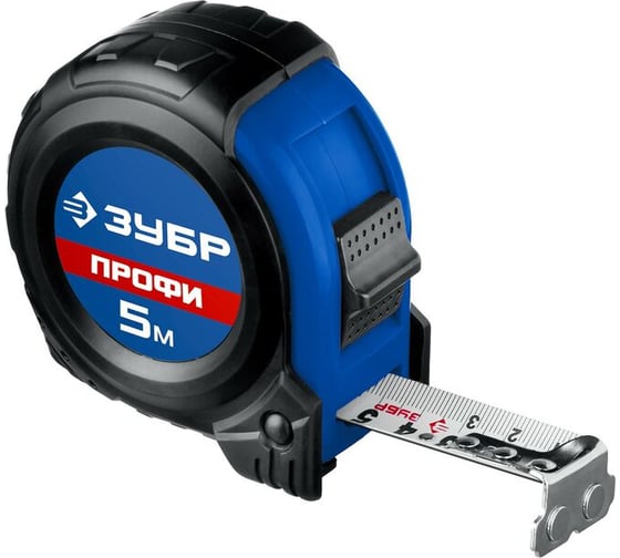 Рулетка ЗУБР Профессионал 5 м х 19 мм, рулетка 34056-05-19 34056-05-19_z03