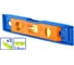Короткий пластиковый уровень 225 мм WadFow WSL4320 2