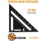 Кровельный угольник DINGQI 175 мм EB01402 2