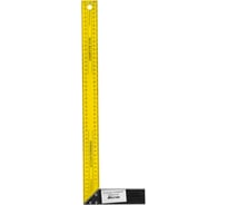 Угольник столярный Micron 500х0,8 мм, алюминиевое основание 1063084