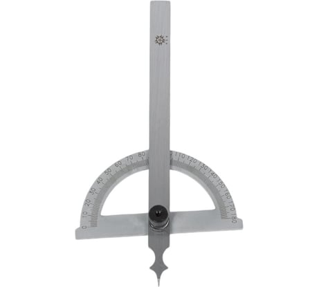 Угломер-транспортир TLX d 80 линейка L120, цена деления 1град. 66615