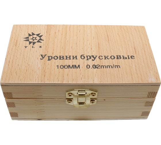 Брусковый уровень TLX 100 мм, цена деления 0,02мм/м ZT06-07 65860