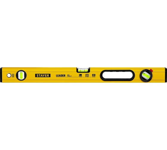 Уровень STAYER Leader 600 мм строительный фрезерованный 3466-060_z01